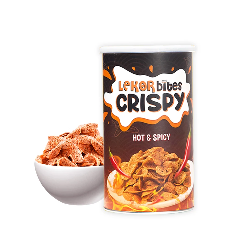 Premium High Grade Hot and Spicy Lekor Bites Crispy 200g Crunchy and Flavourful Seafood Snacks Made in Malaysia
