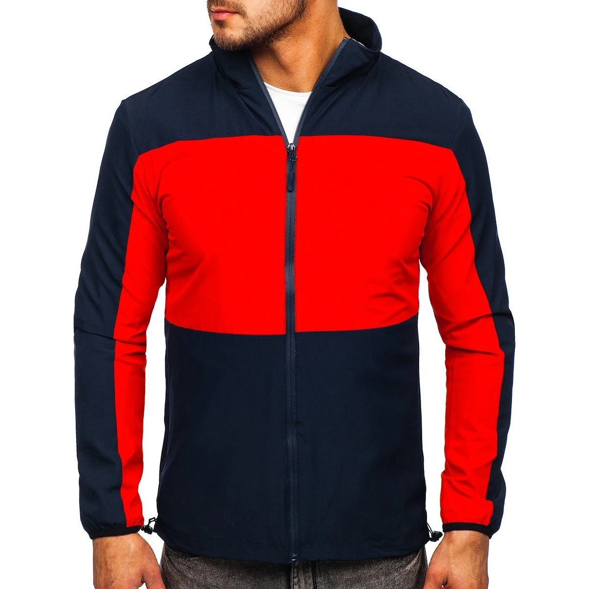 Custom Logo Outdoor Mens Waterproof Sports Running Jacket Wholesale Windbreaker Waterproof Biking Cycling Track Jacket