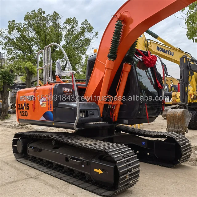 Продается Подержанный японский экскаватор Hitachi ZX120-6 12 тонн гусеничный