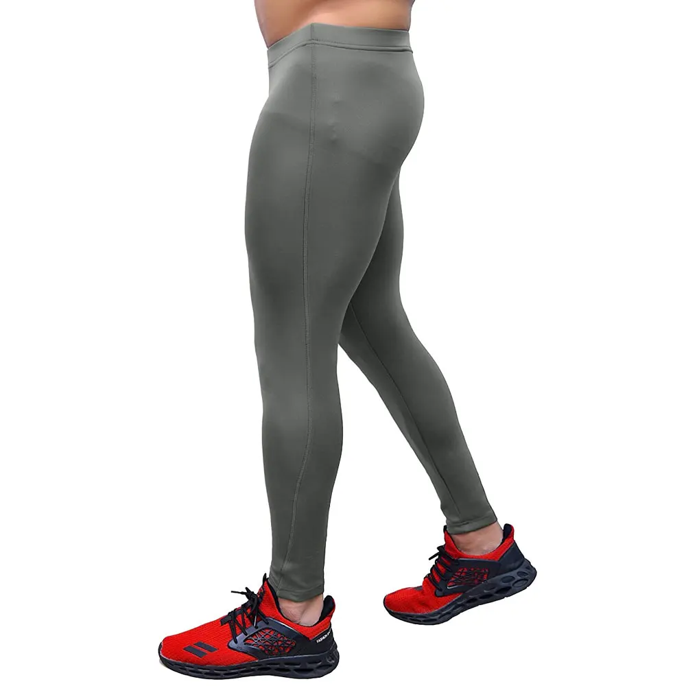 OEM Customize Polyester Men Gym Legging Fitness Compression Pants Wholesale Sports Running with Wholesale Price Legging