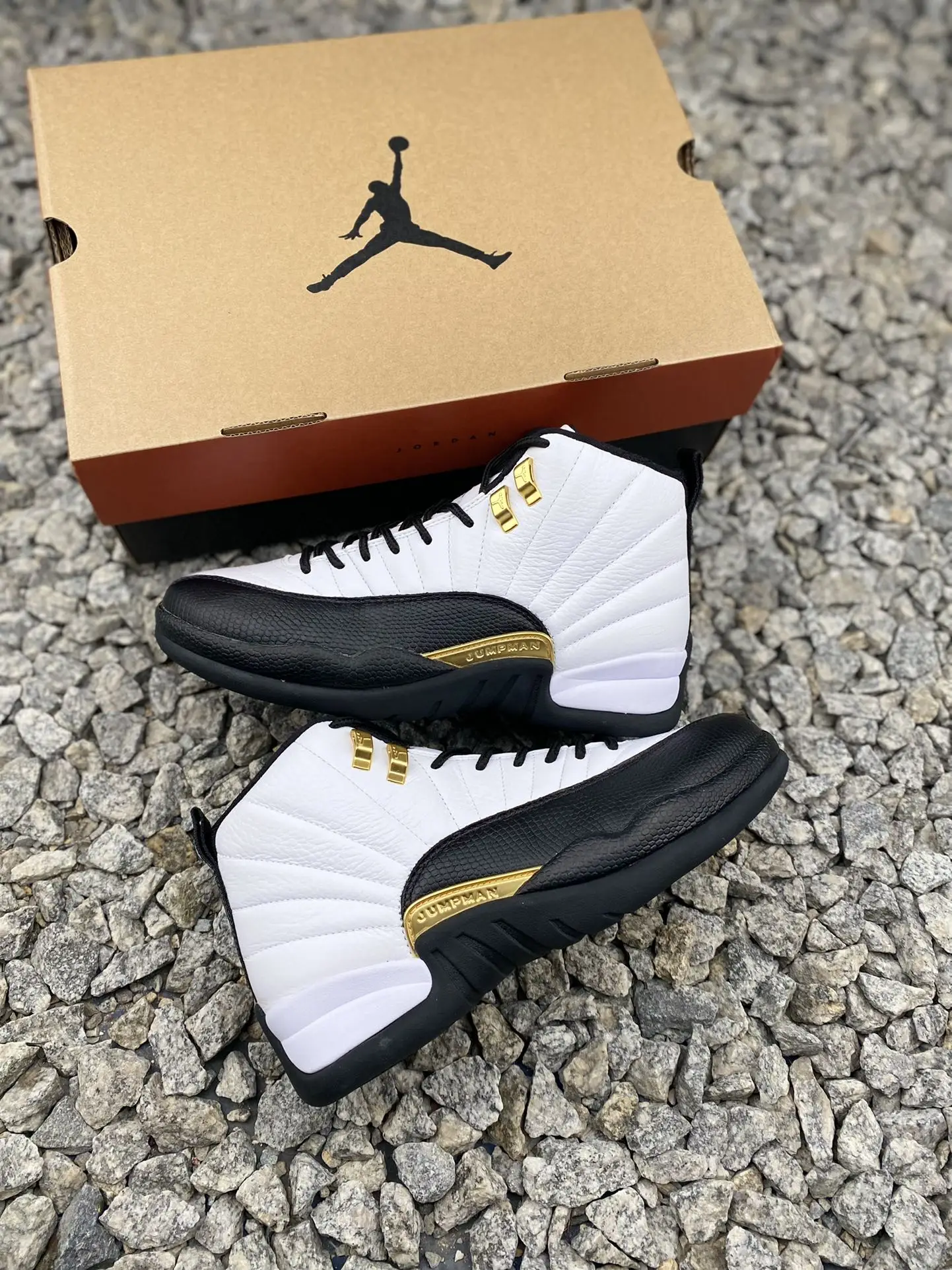 Top Selling Nike Brand Air Jordan AJ12 Royalty Medium Top Cultural Basketball Shoe Nike Outdoor Sport Nike Men Shoe Sneakers