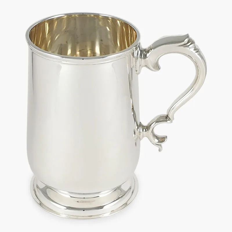 Bar Accessories Drinkware Silver Beer Mug Latest Antique Design Tableware Best Quality Mug For Hotel & Home