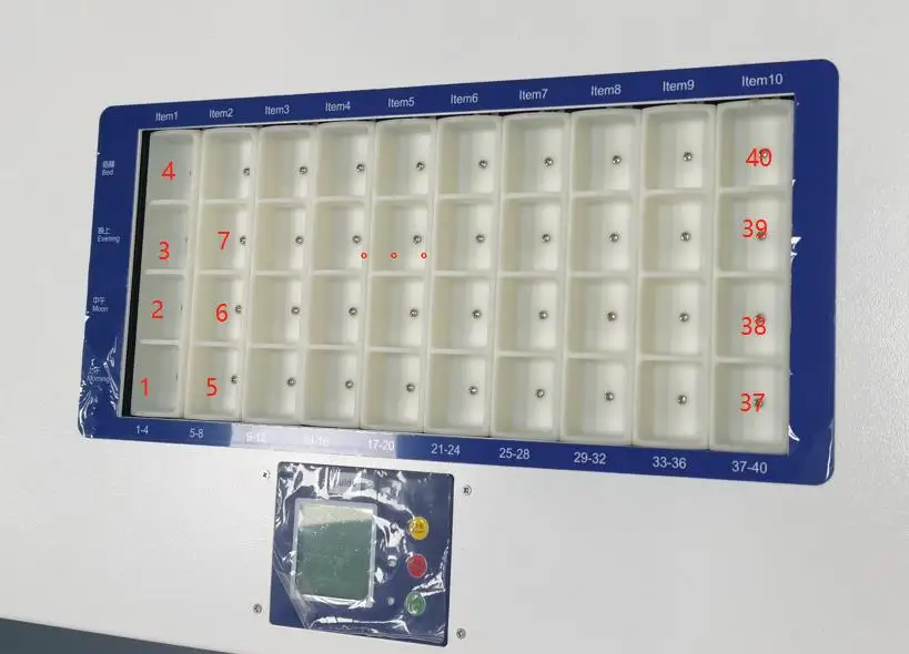 Ce Certificated Hospital Pharmacy Dose Small Blister Packing Tablet Packing& Dispensing Machine