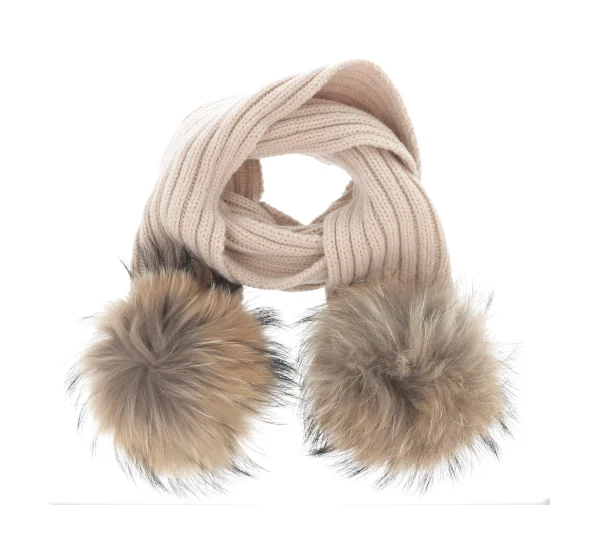 Best Italian Supplier Ribbed Unisex Scarves 100% MadeinItaly Customizable For Winter Season Madeintaly