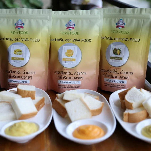 Vanilla Cream Powder 6 sachets/pack, size/sachet 25g.