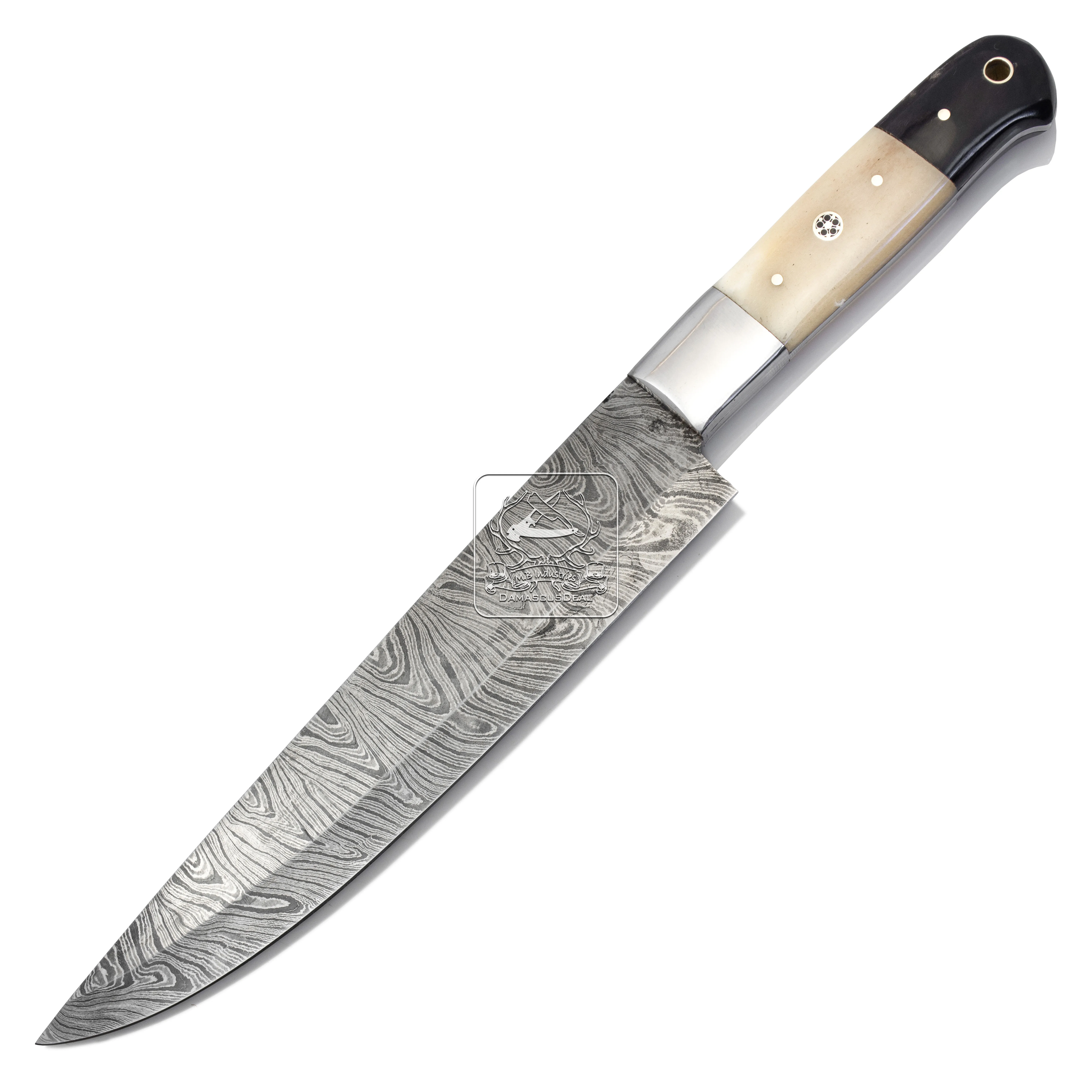Hot Selling Japanese Style Damascus Steel Kitchen Knife DD-Kitchen-145 Professional Sharp Chef Knife with Camel Bone and Buffal