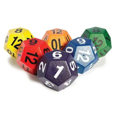 Giant Squishable Polyurethane Foam PU Dice Soft Foam Playing Dice Best for Math Teaching Kid Toy Gifts Educational Toys