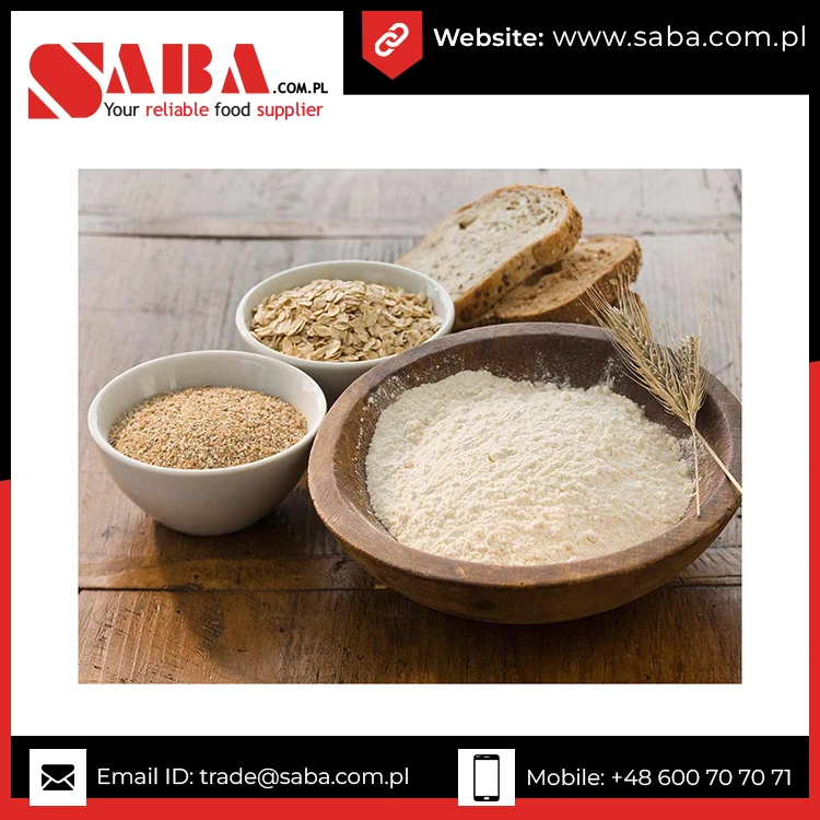 Standard Quality Flour Wheat 25kg Bag From Poland