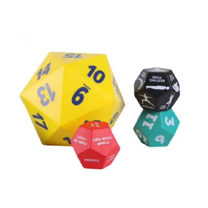 Giant Squishable Polyurethane Foam PU Dice Soft Foam Playing Dice Best for Math Teaching Kid Toy Gifts Educational Toys