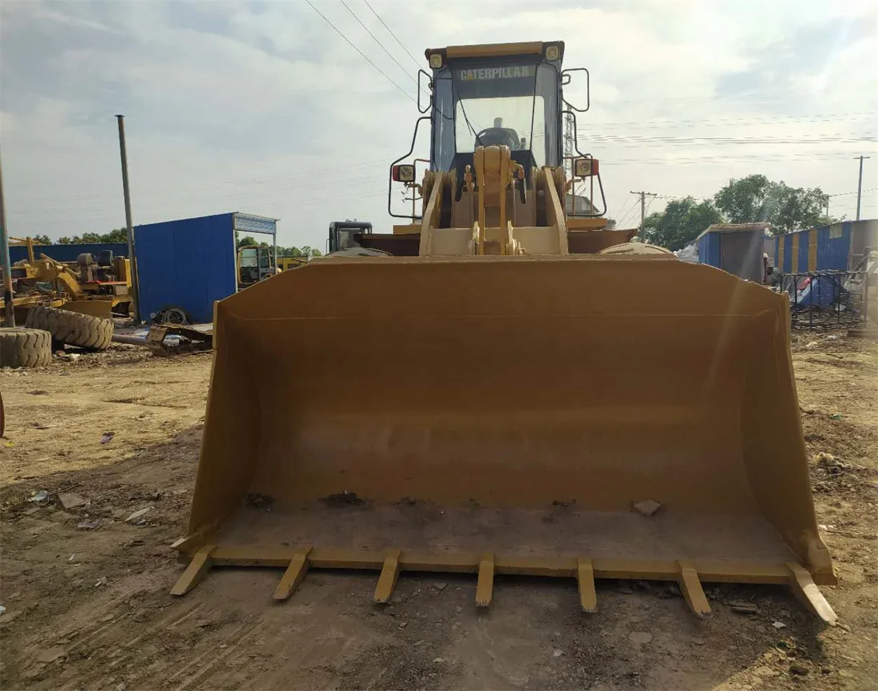 966F Used wheel loader cat 966F-2 loaders with high performance for sale