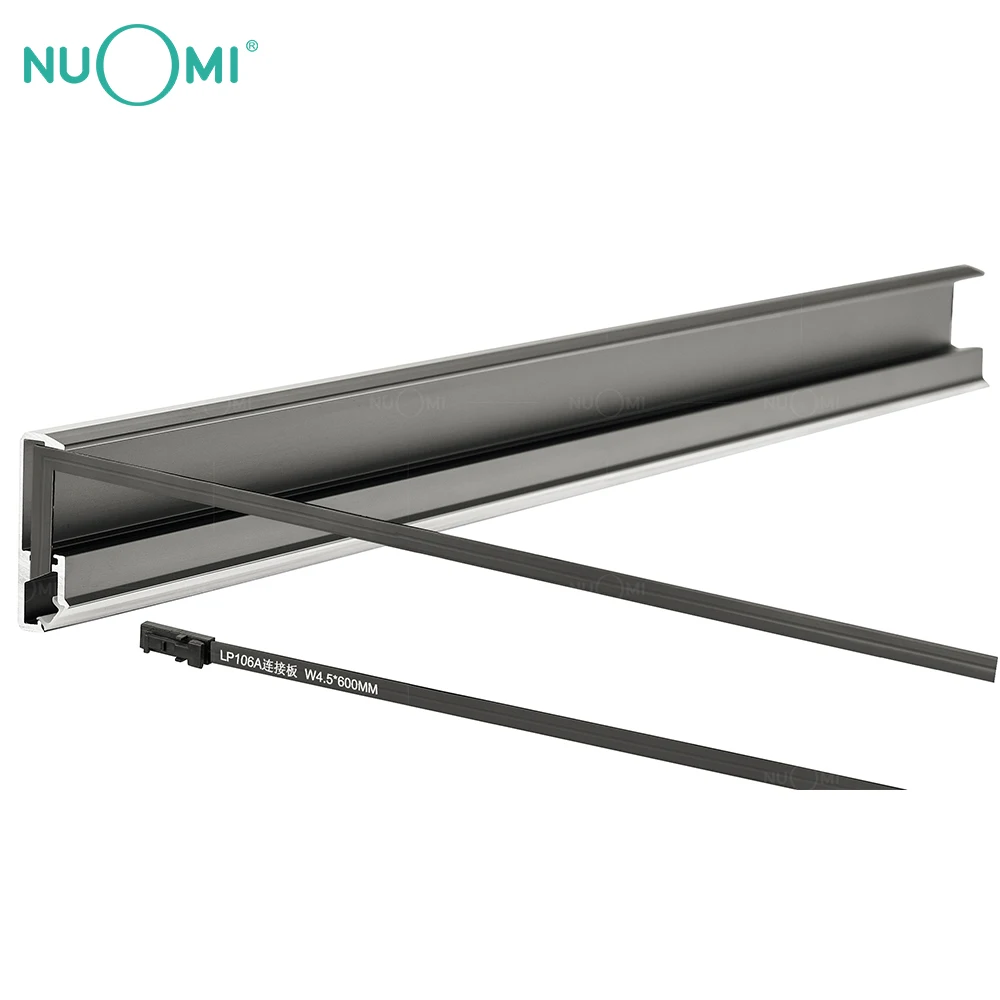NUOMI Ares Series 18mm Layer Board Aluminium Design High Quality PC Lampshade  Led Lighting For Living Room