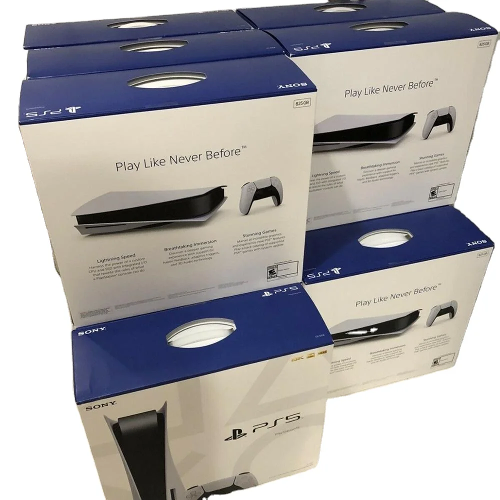 100% Original  PS5 for S-ony play-station Slim ps 5 825gb SSD video game handheld game console