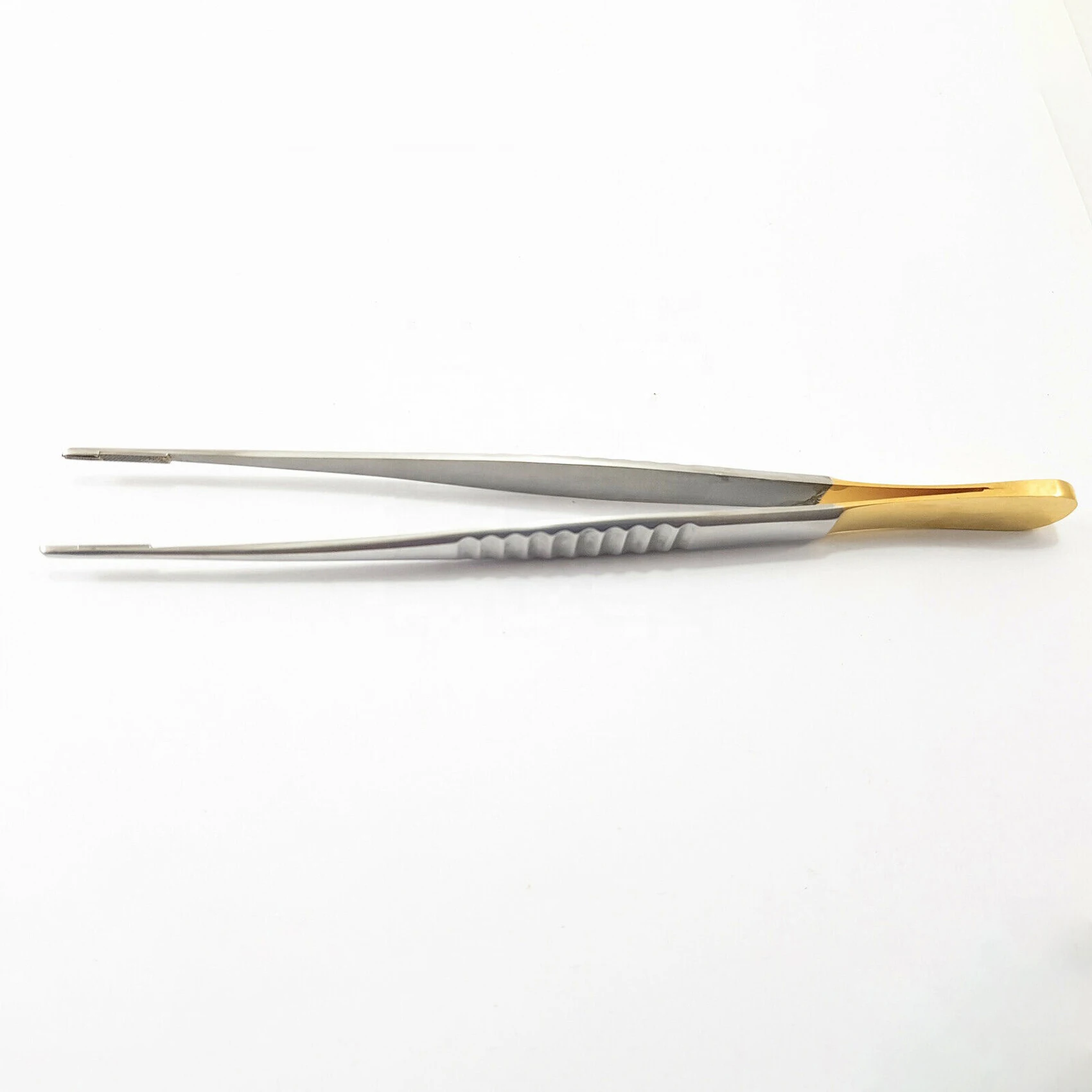 Dissecting Forceps Lightweight Full Straight Longitudinally Serrated Jaws 24cm Forceps