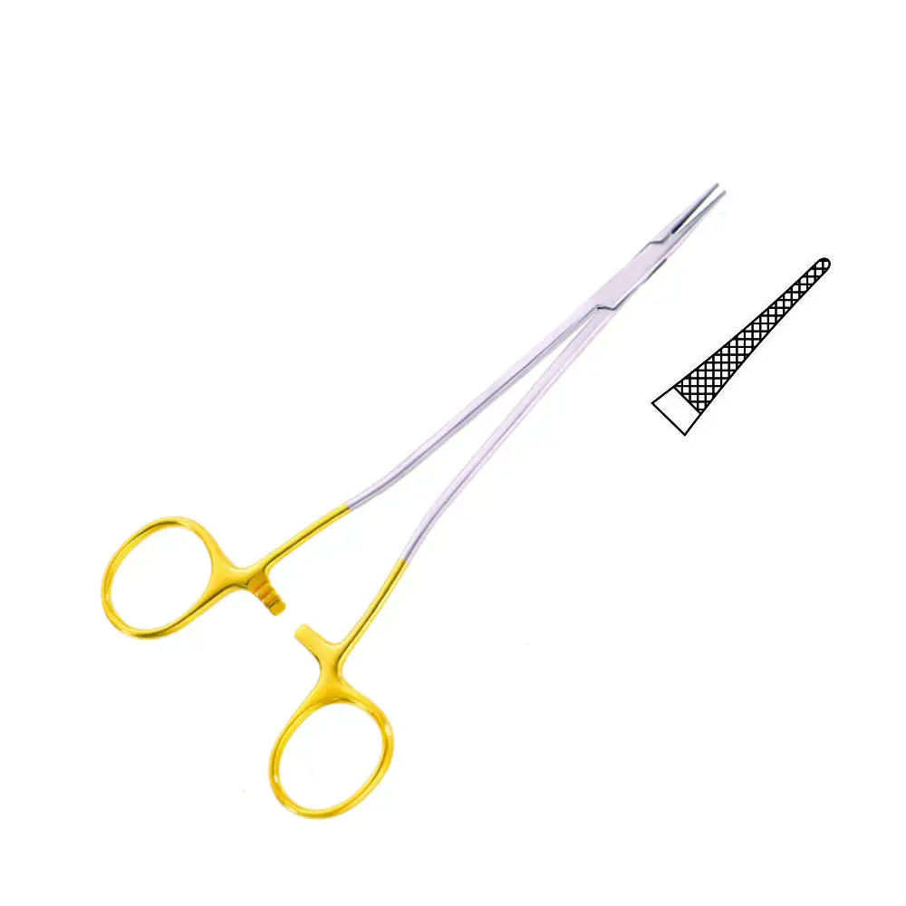Masson Needle Holder High Quality Stainless Steel Medical Instruments Needle Holding Forceps 27.0 cm