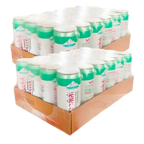 Welle Mineral in can mineral water from natural spring Wholesale mineral water in can from factory Product of Thailand