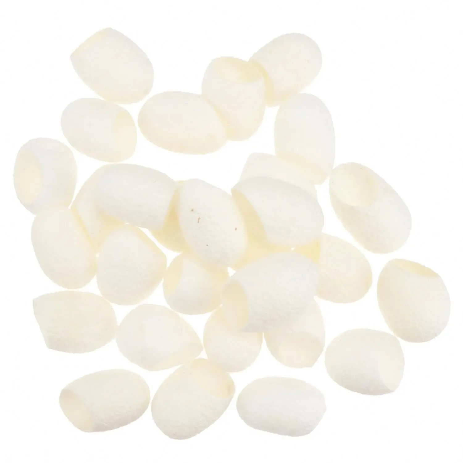 Wholesale Price cut silkworm cocoon for Cleanser facial Massage Scrub