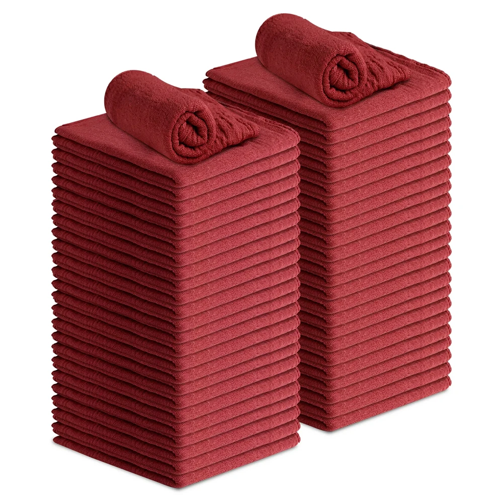 Custom Logo 100% Cotton Rags For Hotel & Home Cleaning Top Seller Woven Fabric Waste Rags In Wholesale Price