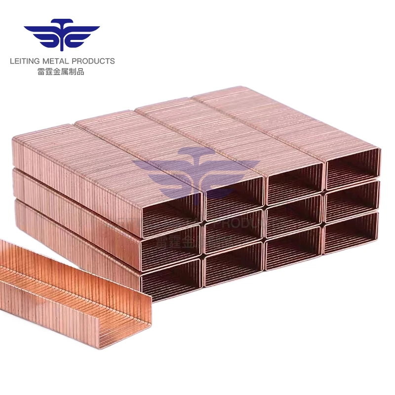 Carton box staple packing hand 35 32 copper staple