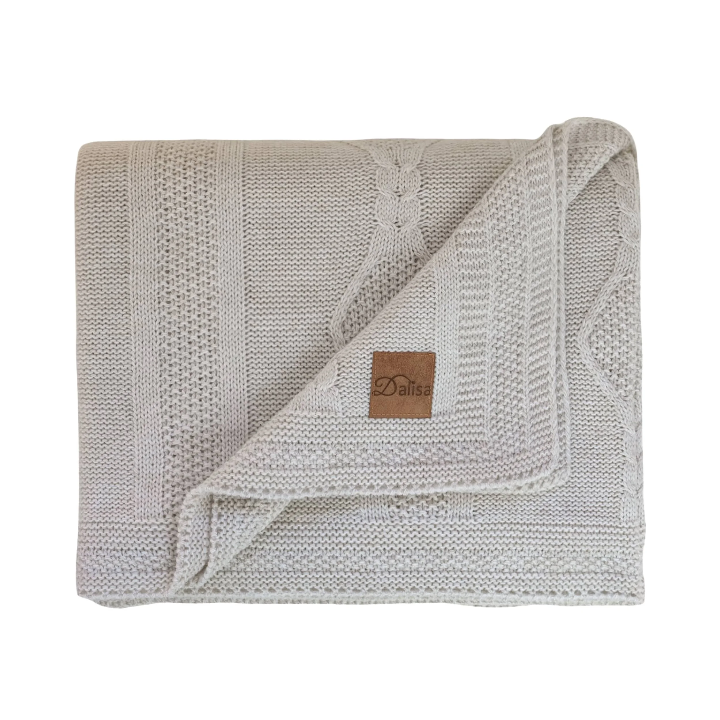 Home Blanket %100 Acrylic Knitted Blanket Made In Turkey Beige Crochet Cable Knit Blanket Best Price Home Decorations