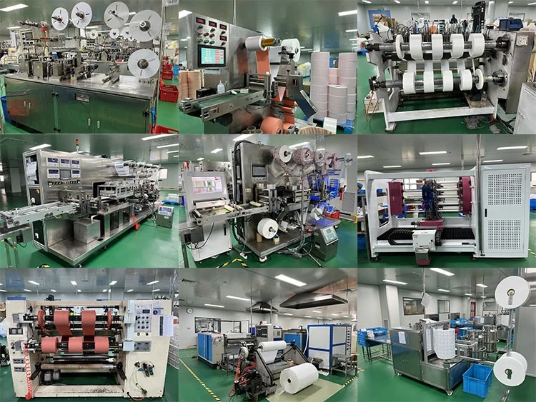 Медицинская холодная герметичная клейкая упаковочная бумага FarmaSino для первичной упаковки из облатки и стерильной инфузионной ленты