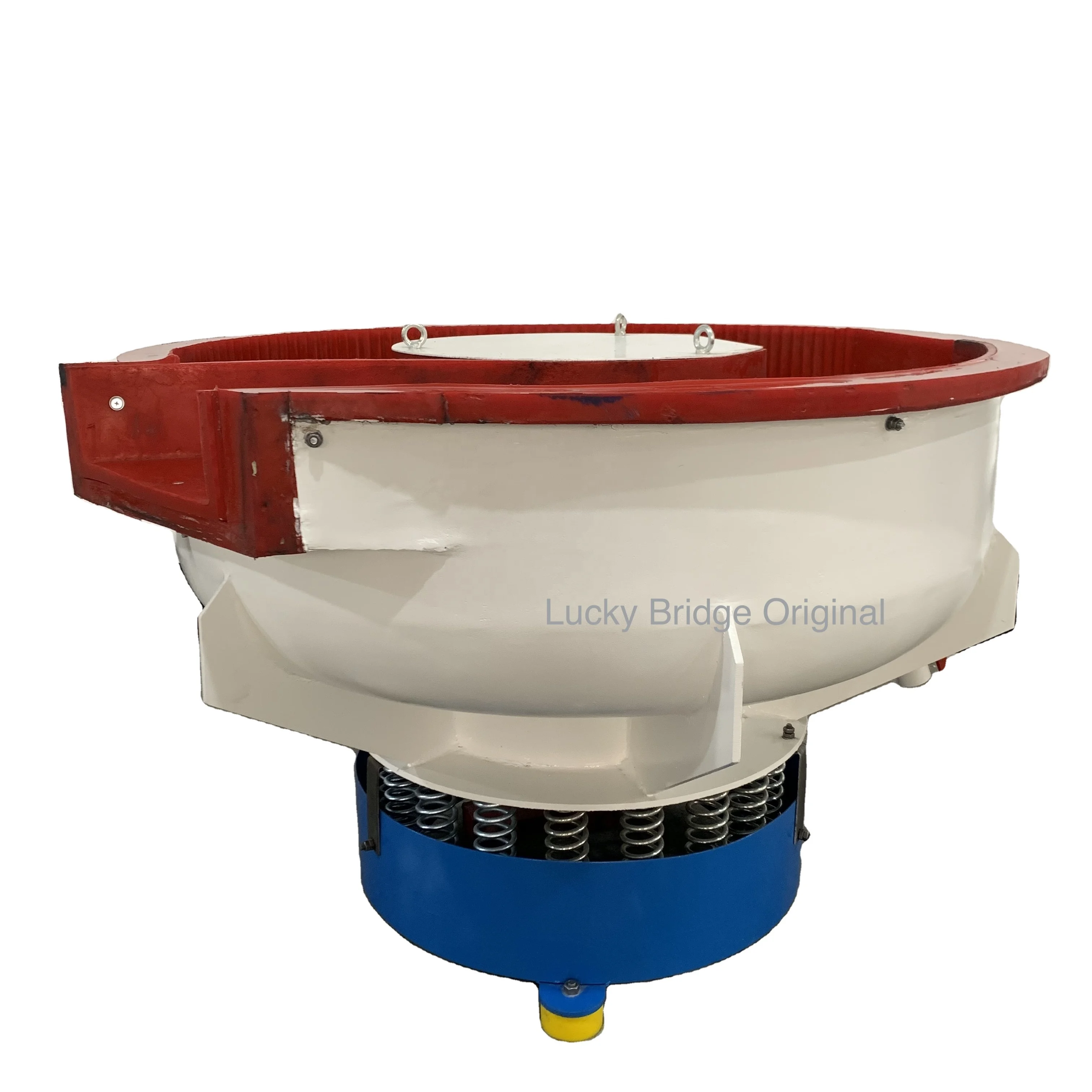 SWS400Ltrs 14.1Cuft Access is EZ Raytech Kramer Valve Covers Polishing Vibratory Deburring Finishing Tumbler