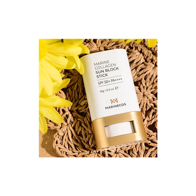 Marine Collagen Sun Block Stick sun cream SPF whitening wrinkle improvement MARINECOS long lasting safe