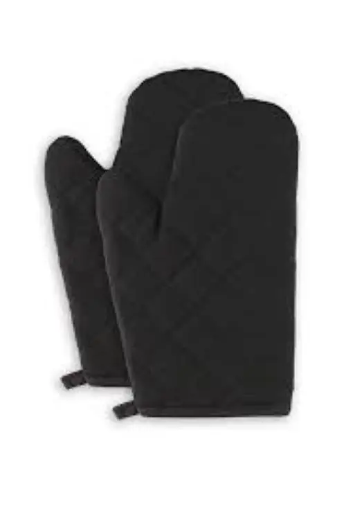 Print Cotton Oven Mitt Set With Custom Top Quality Polyester Oven Glove At Breathable Cooking Heat Resistant Cotton Oven Glove