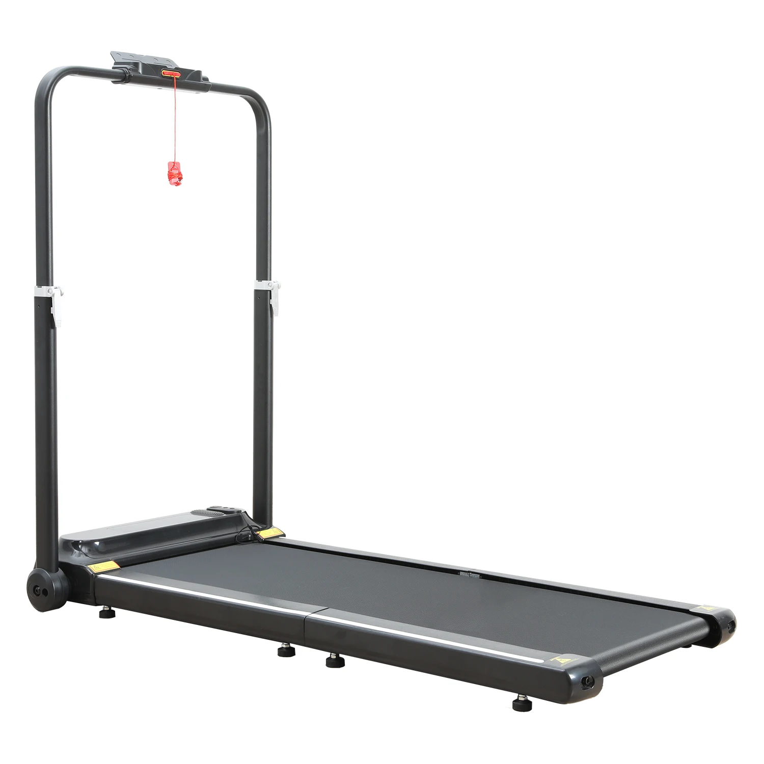 Folding Walking Pad Indoor foldable with handrail Cardio Exercise Treadmills