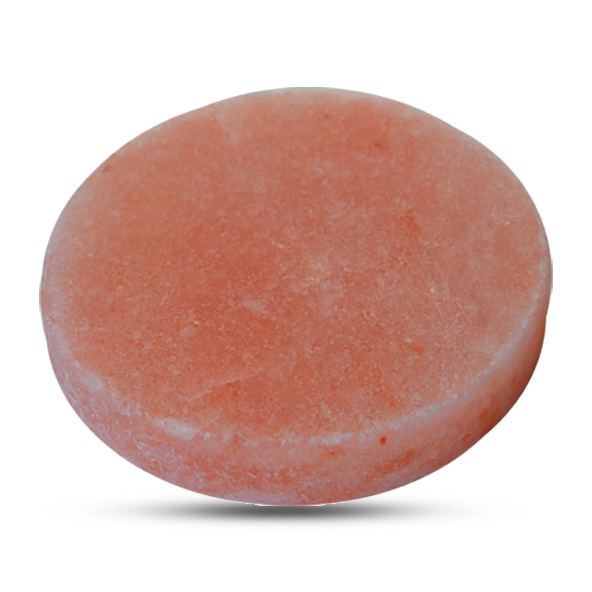 Himalayan Salt Cooking Slabes Plate Tiles 100% Natural Wholesale Cooking Slabes Salt Plate Rock Salt Plate Round Shape