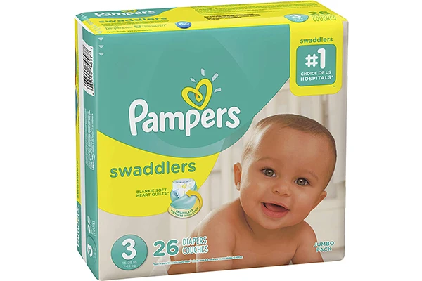 Pampers Swaddlers Diapers, Size P-1, P-2, P-3, Newborn 1 2 3 4 5 6 - ALL SIZES