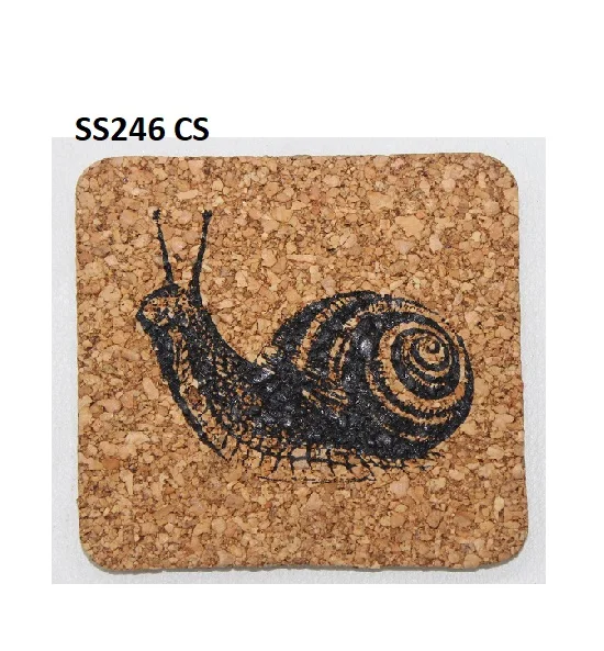 2023 New high quality cork dining table mat with customized shaped and design eco friendly cork mats