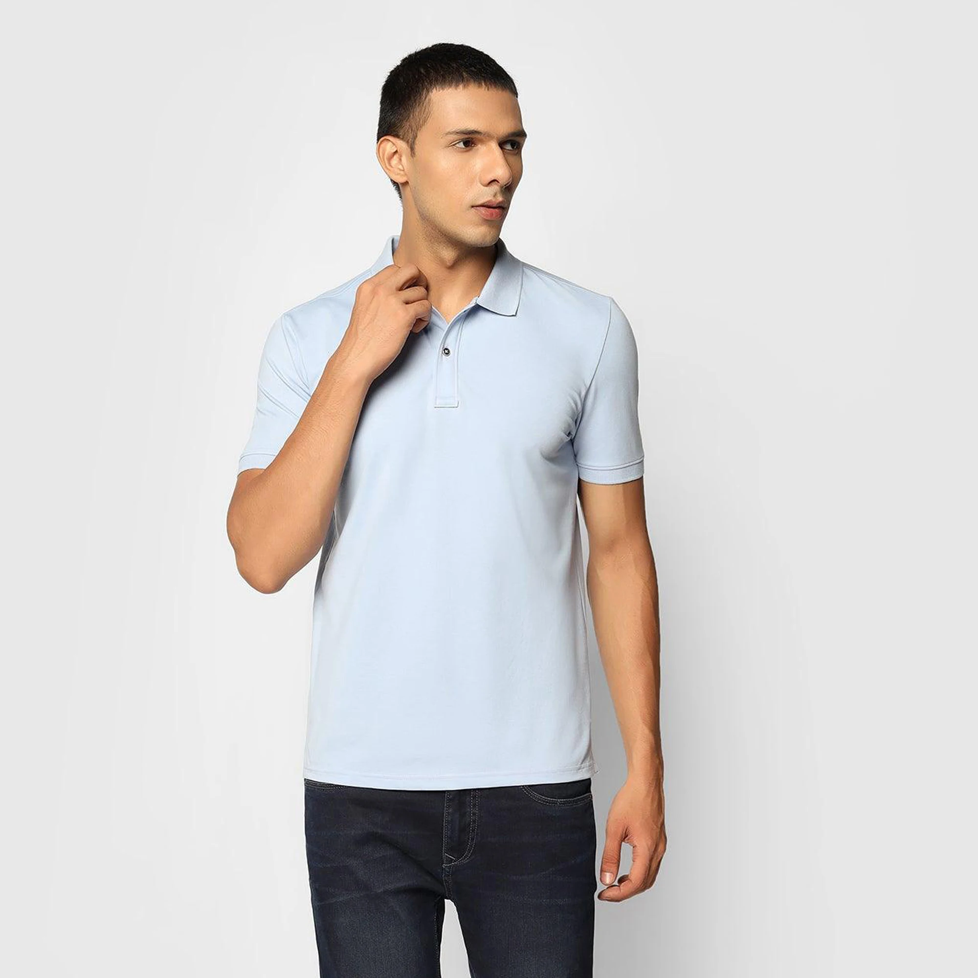 High Custom Printed Golf Polo Shirts Men Embroidered Logo Casual Short Sleeve Plain Fabric T-Shirts Blank Golf Polo T-Shirts