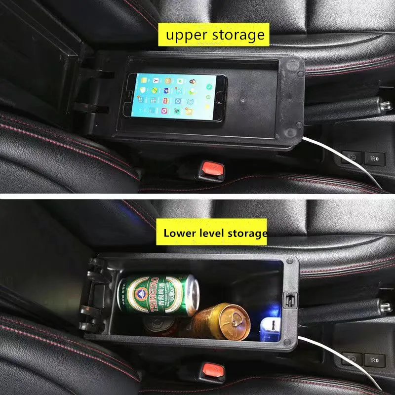 VW Jetta Mk5 Golf Mk5 6 Armrest Box Car-styling Accessories Decoration Center Console USB Interface Arm Rest interior