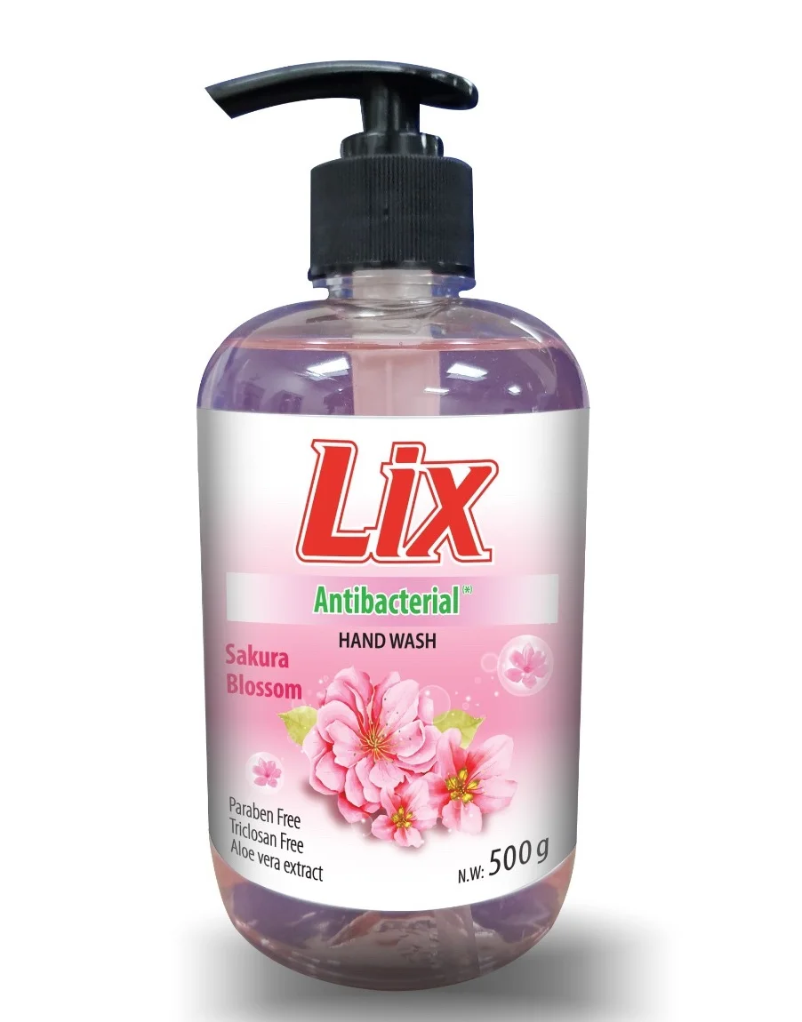 Дезинфицирующее средство для рук LIX Sakura Blossom и ежедневное жидкое мыло готовы к экспорту