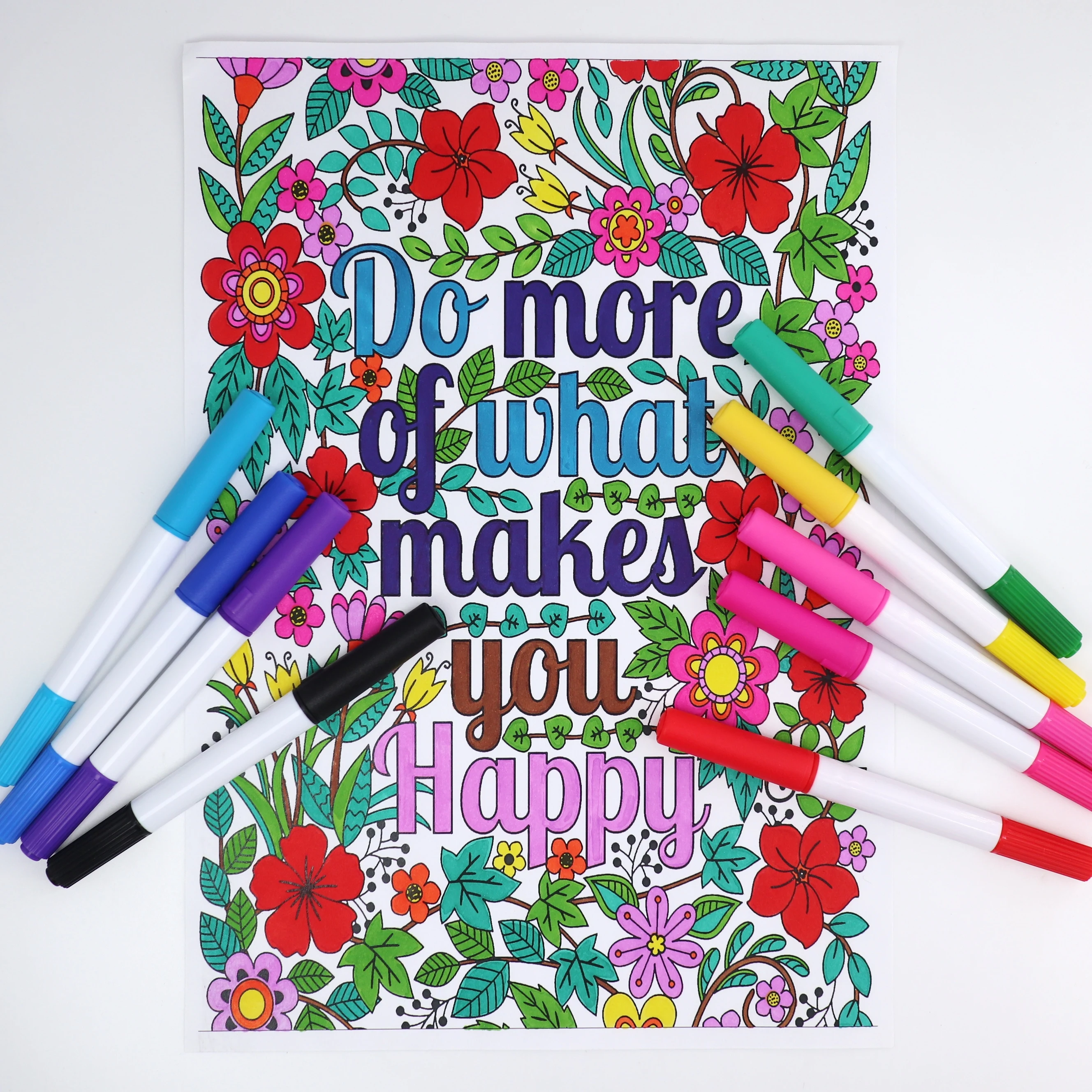 Different color paint dual tip double head permanent marker