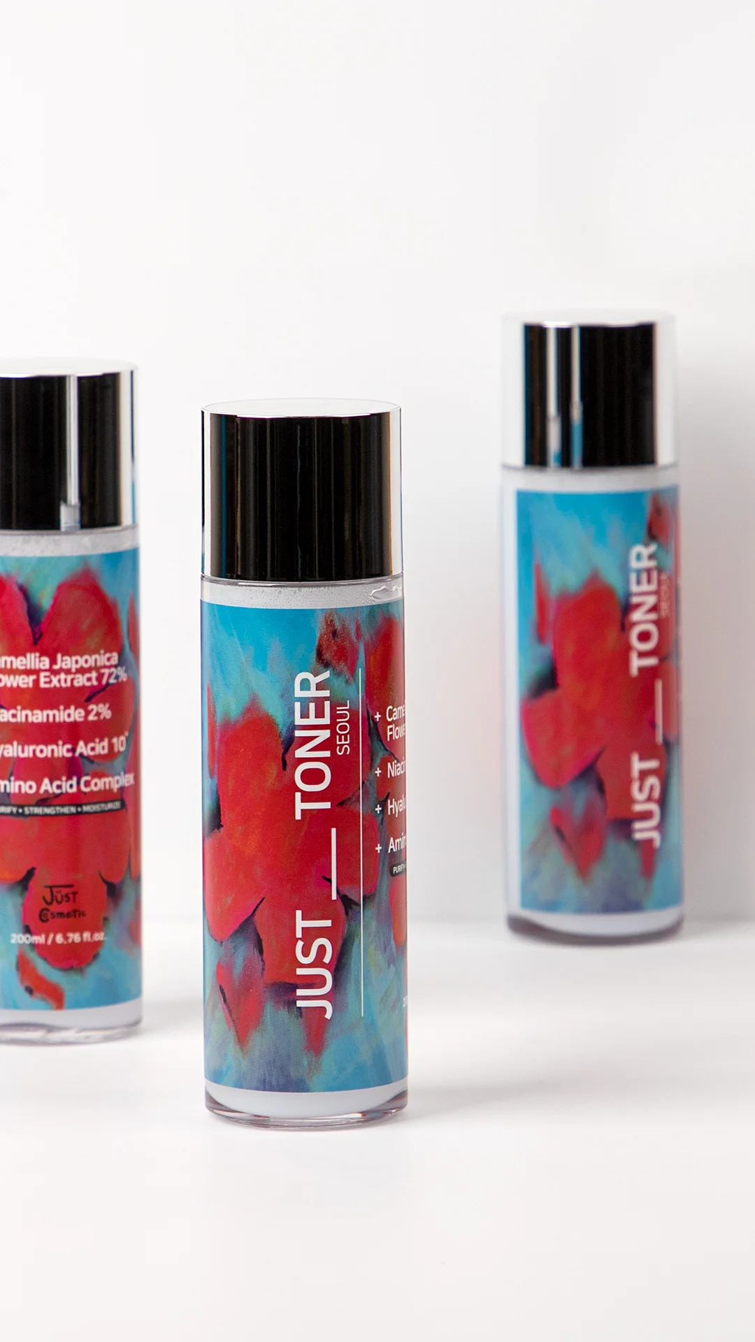 Hot selling JUST Moisture Lock TONER Vegan Allergen-free Moisturizer Soothing Whitening Anti-inflammation K-Beauty Made in Korea