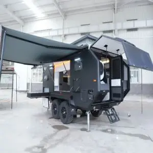 buy camper  4x4 Truck Camper New Off-Road Recreational Vehicle Caravan for Outdoor Camping RV Camper Motorhome