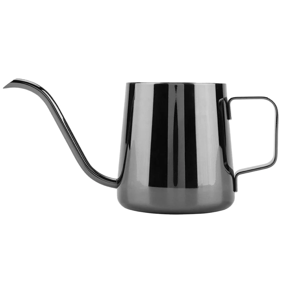 Stainless Steel Gooseneck Long Spout Serving Kettle Milk Tea Pot