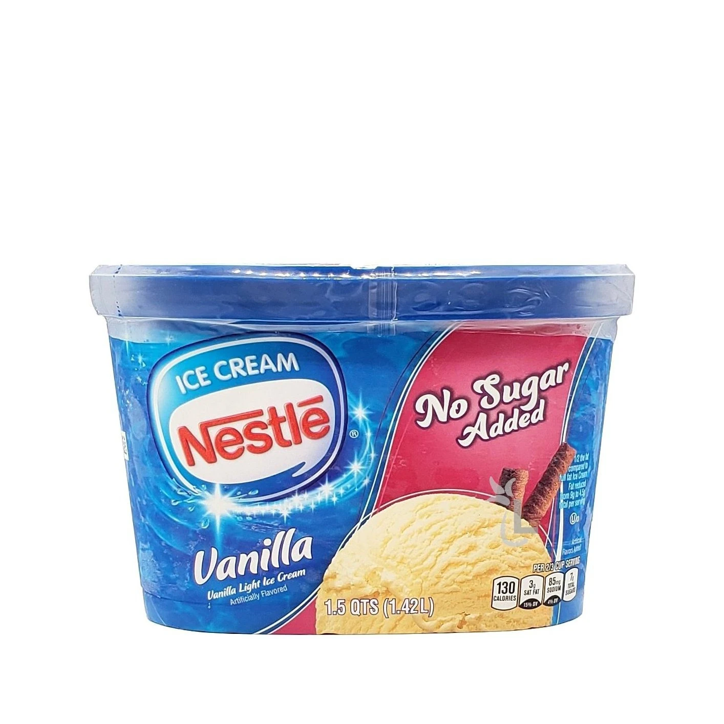 NESTLE ванильное мороженое 1.42L с ароматом и шоколадными добавками