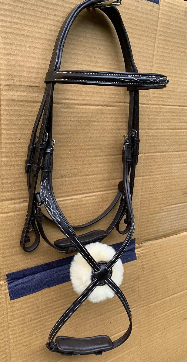 Ремень для носа высшего качества с изящной прострочкой пряжкой из нержавеющей стали мягкая подкладка белой коровьей кожи ремешок бровей