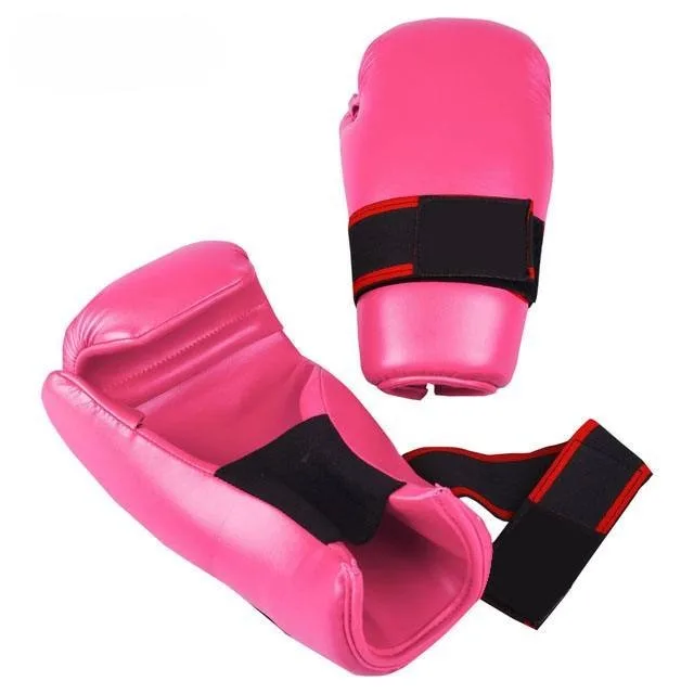 Custom Open Hand Karate Gloves Semi Contact Taekwondo Martial Arts Training Gloves