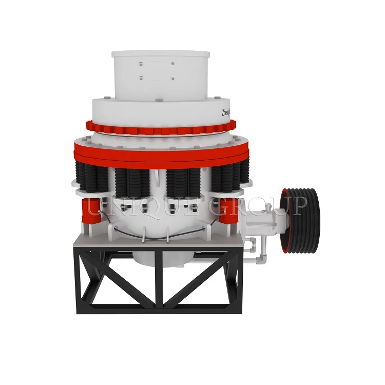 PSGB 0917 symons cone crusher 3 feet as secondary crusher into find powder