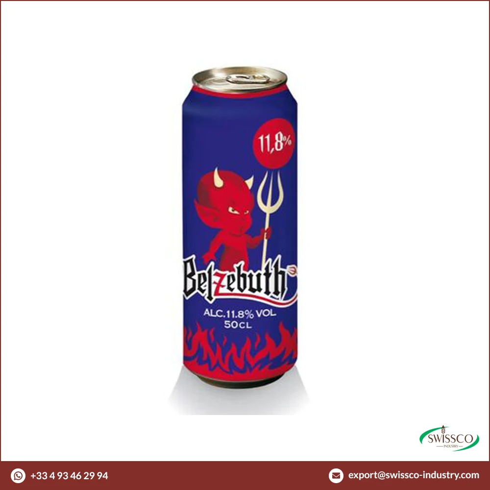 Certified Quality Bulk Selling Belzebuth Premium Blond Beer in Can of 50CL from Wholesale Manufacturer