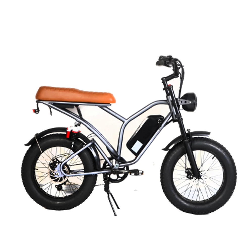 Electric Bike wholesale 20 Inch Fat Tire Ebike 500w 750W 1000w 48v 20ah Mountain Electric Bicycle For Adults Cycling E Bike