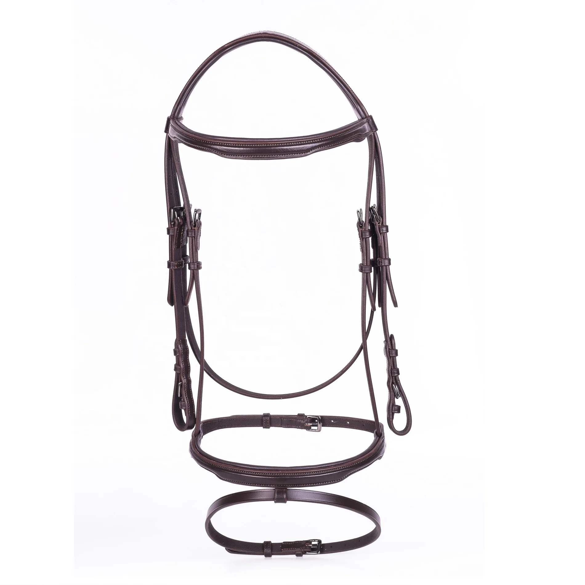 Horse Riding Bridle Comfortable & Durable Gel Padded Anatomic Design Italian Leather Saddlery Goods manufacturer from India