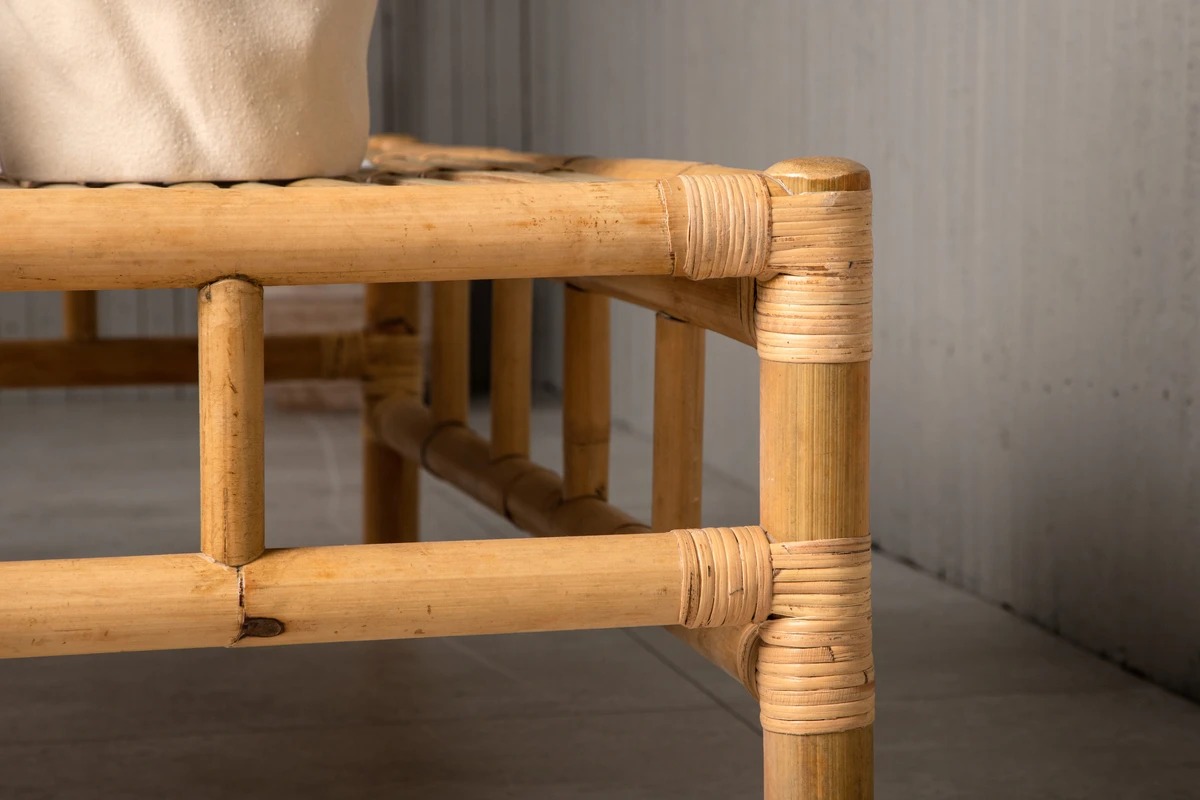 Table Bamboo Wholesale Indoor/Outdoor Sustainable Color Custom Type Furniture Bamboo Table Made in Vietnam