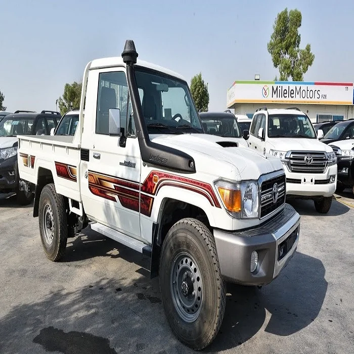 2018 Toyo-ta Land Cruiser Double Cabin Pickup RHD V8 Used Cheap Cars from Japan Dubai Germany for Sale Hot Sale Diesel Petrol