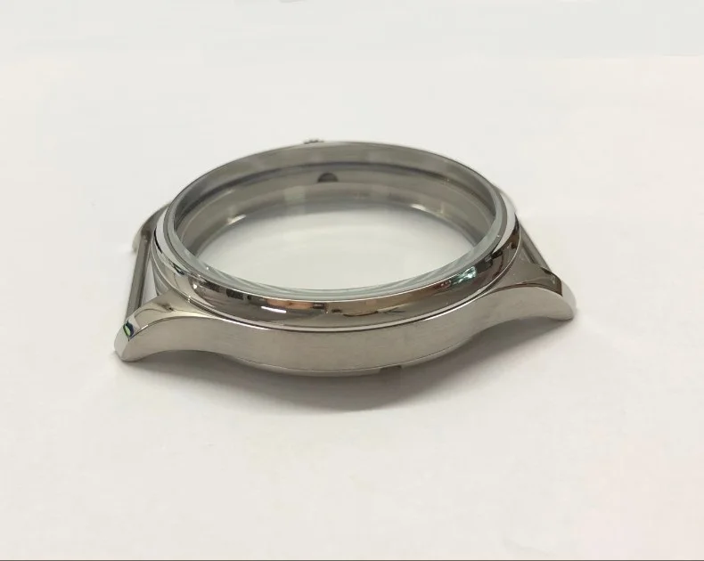 custom dome sapphire parnisable pilot eta 6497 6498  movement cnc quality kickstarter grade A watch case