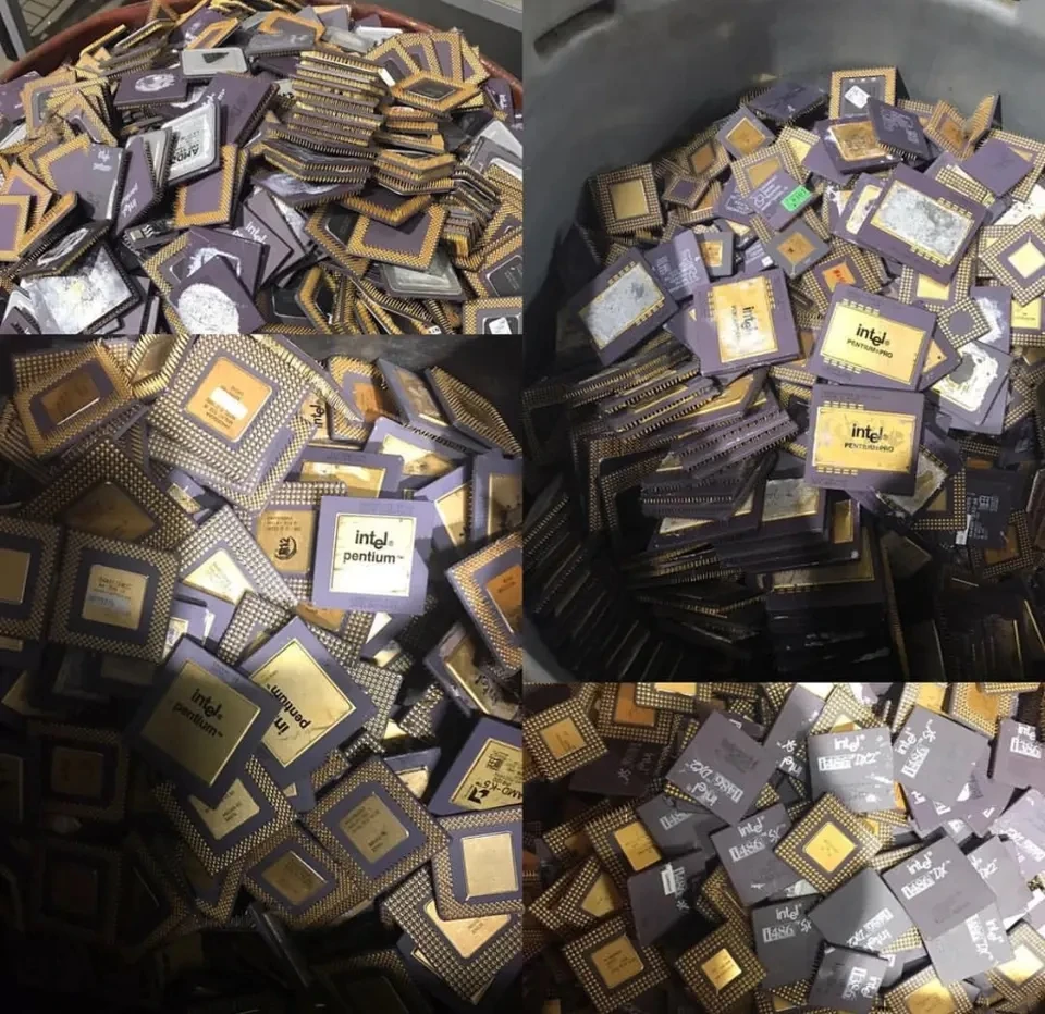 Premium Grade High quality Pentium pro gold ceramic cpu scrap CPU Processor Scrap