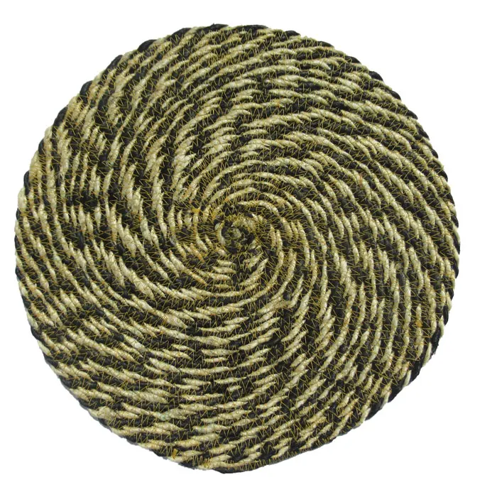 Best Quality Unique Design ECO Friendly Dining Jute Placemat And Table Mats For Tabletops Top Selling Export From Bangladesh